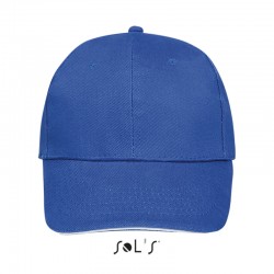 Кепка SOL'S Buffalo синій/білий - 88100913TUN