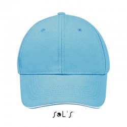 Кепка SOL'S Buffalo бірюзовий/білий - 88100919TUN