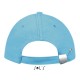 Кепка SOL'S Buffalo бірюзовий/білий - 88100919TUN