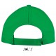 Кепка SOL'S Buzz яскраво-зелений - 88119272TUN