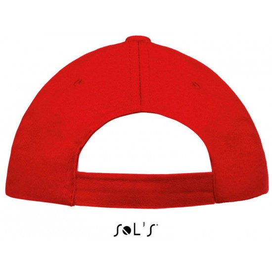 Кепка SOL'S Buzz червоний - 88119145TUN Кепка SOL'S Buzz червоний - 88119145TUN