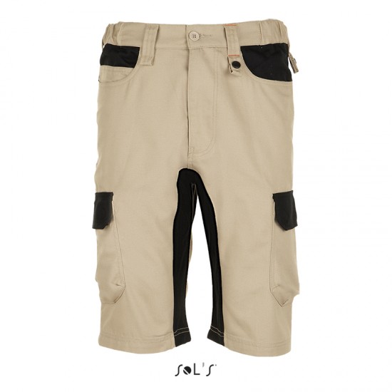 Штани робочі SOL'S Impulse Pro світло-бежевий/чорний - 01562122042