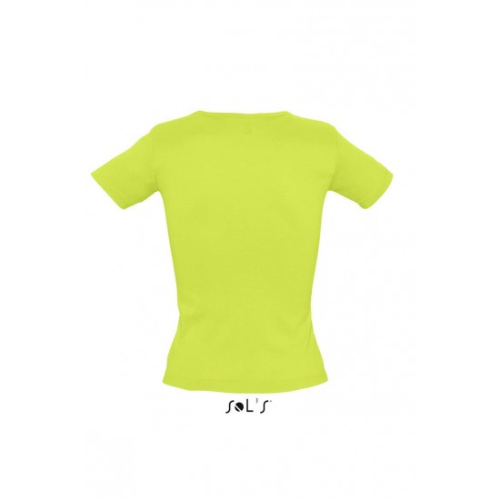 Футболка жіноча SOL'S Lady V зелене яблуко - 11835280L