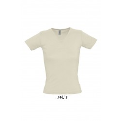 Футболка жіноча SOL'S Lady V пісочно-бежевий - 11835121XL