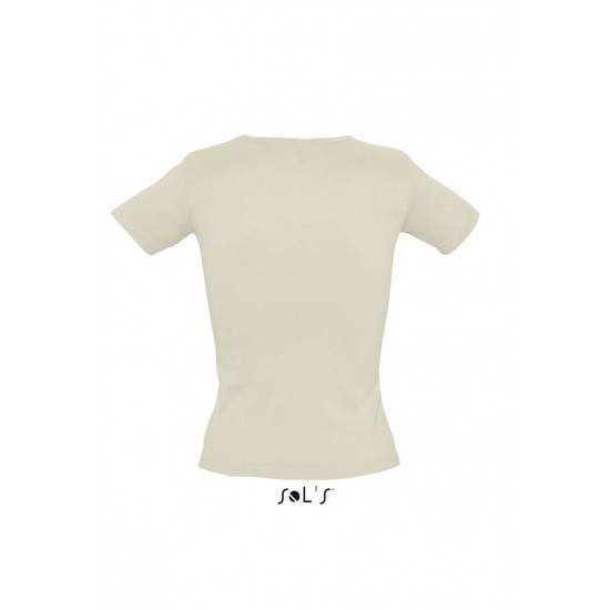 Футболка жіноча SOL'S Lady V пісочно-бежевий - 11835121XL Футболка жіноча SOL'S Lady V пісочно-бежевий - 11835121XL