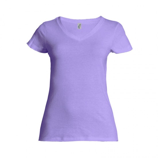 Футболка жіноча SOL'S Lady V бузковий - 11835700M
