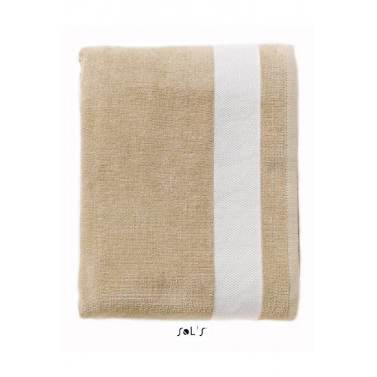 Рушник пляжний SOL'S Lagoon 100x160 см пісочно-бежевий - 89006121TUN
