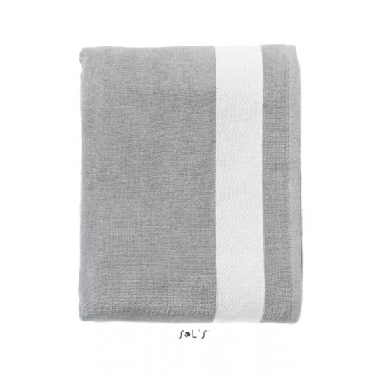 Рушник пляжний SOL'S Lagoon 100x160 см сірий - 89006342TUN