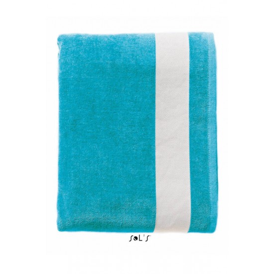 Рушник пляжний SOL'S Lagoon 100x160 см бірюзовий - 89006320TUN