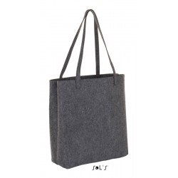 Сумка-шопер з довгими ручками SOL'S Lincoln вугільний меланж - 01677348TUN