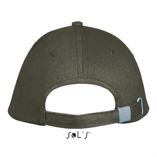 Кепка SOL'S Long Beach армійський/бежевий - 00594915TUN
