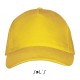 Кепка SOL'S Long Beach жовтий - 00594301TUN