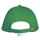 Кепка SOL'S Long Beach яскраво-зелений/білий - 00594920TUN