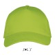 Кепка SOL'S Long Beach лайм - 00594281TUN