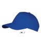 Кепка SOL'S Long Beach яскраво-синій - 00594241TUN
