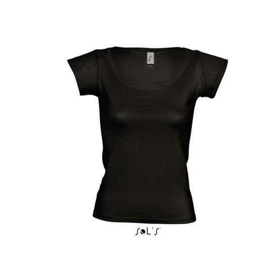 Футболка SOL'S Melrose насичений чорний - 11385309XL