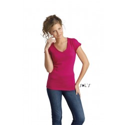 Футболка SOL'S Mild фуксія - 11387140S