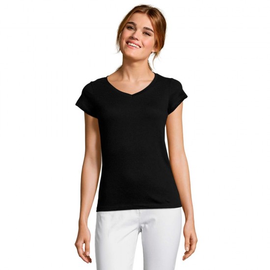 Футболка SOL'S Moon чорний - 11388312M