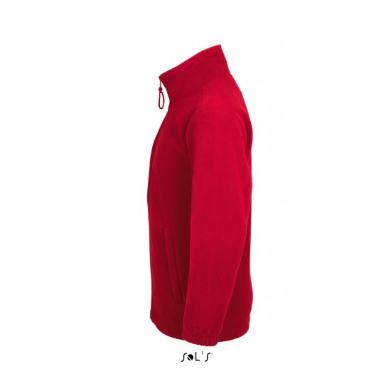 Дитяча куртка з флісу SOL'S NORTH KIDS червоний - 0058914504A
