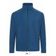 Куртка чоловіча з мікрофлісу SOL'S NOVA MEN грифельно-синій/сірий - 00586530S