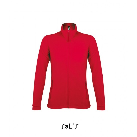 Куртка жіноча з мікрофлісу SOL'S NOVA WOMEN червоний - 00587145M