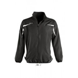 Куртка спортивна SOL'S Old Trafford Sweat чорний/білий - 90400935L