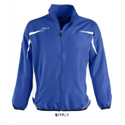 Куртка спортивна SOL'S Old Trafford Sweat синій/білий - 90400913L