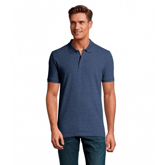 Футболка поло чоловіча SOL'S Phoenix джинсовий меланж - 017082223XL