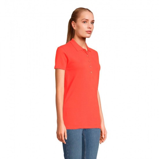 Футболка поло жіноча SOL'S Phoenix гібіскусовий - 01709168XL