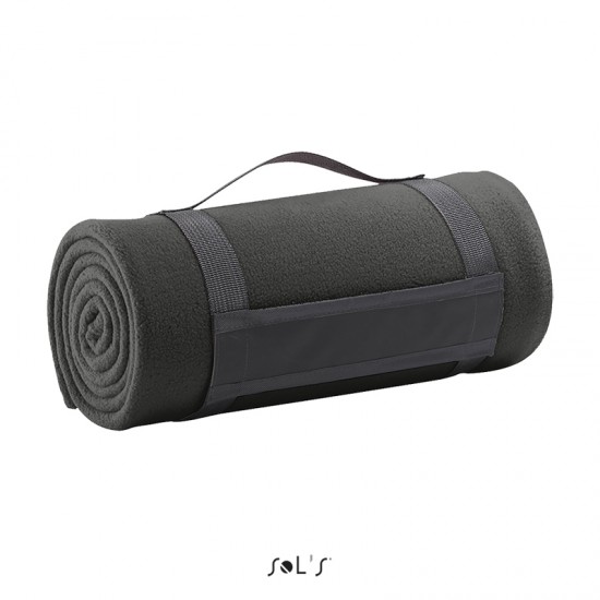 Плед флісовий SOL'S Plaid 120х150 см вугільно-сірий - 88105370TUN Плед флісовий SOL'S Plaid 120х150 см вугільно-сірий - 88105370TUN