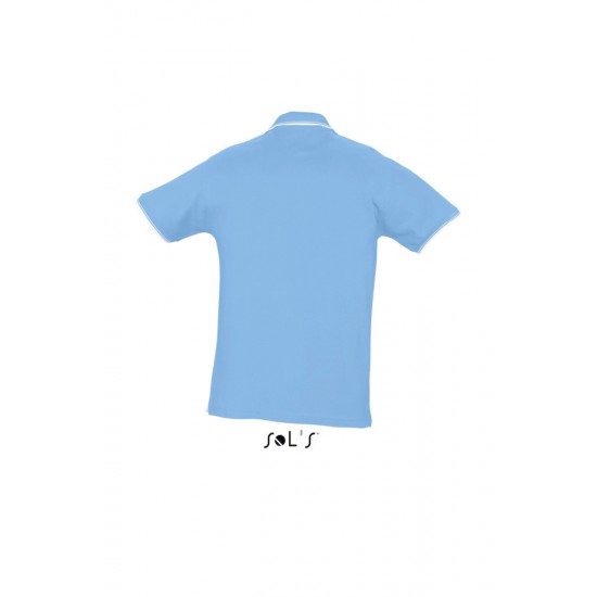Футболка поло SOL'S Practice блакитний - 11365220S