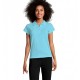 Футболка поло жіноча SOL'S Prescott бірюзовий - 11376225L