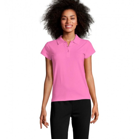 Футболка поло жіноча SOL'S Prescott рожева орхідея - 11376136XL