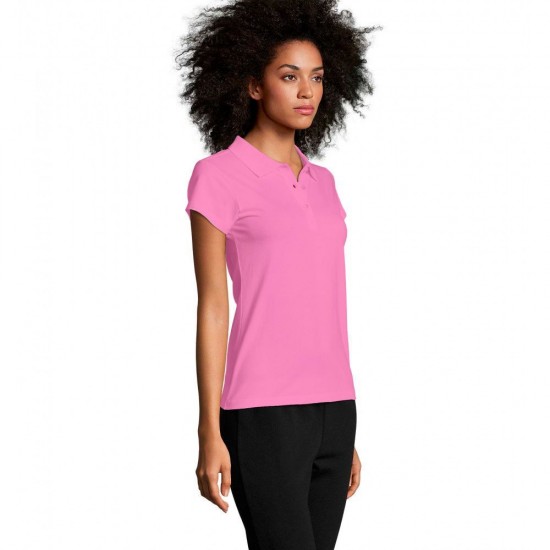 Футболка поло жіноча SOL'S Prescott рожева орхідея - 11376136XL