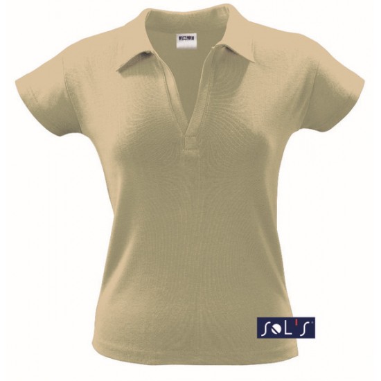 Футболка поло SOL'S Pretty пісочно-бежевий - 11325121M Футболка поло SOL'S Pretty пісочно-бежевий - 11325121M