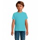 Футболка дитяча SOL'S Regent Fit бірюзовий - 0118322506A