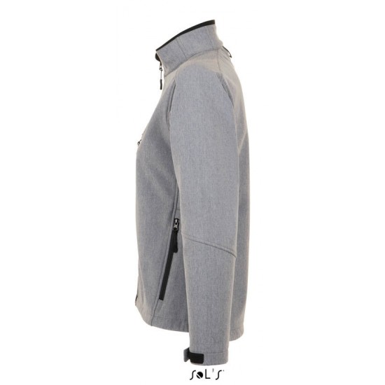 Куртка софтшелл жіноча SOL'S Roxy сірий меланж - 46800350S