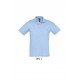 Футболка поло SOL'S Season блакитний - 11335220M