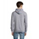 Худі на блискавці чоловіче SOL'S Seven сірий меланж - 47800360L