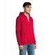 Худі на блискавці чоловіче SOL'S Seven червоний - 47800145XXL