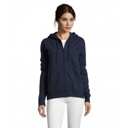 Худі на блискавці жіноче SOL'S Seven кобальт - 47900319L