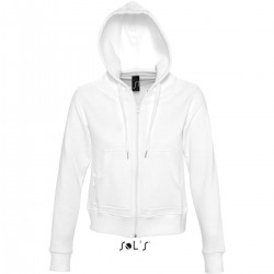 Худі на блискавці жіноче SOL'S Success білий - 48000102L