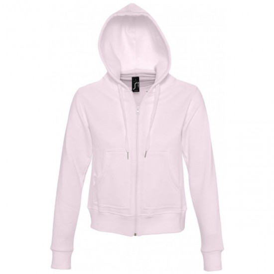 Худі на блискавці жіноче SOL'S Success пудрово-рожевий - 48000141M