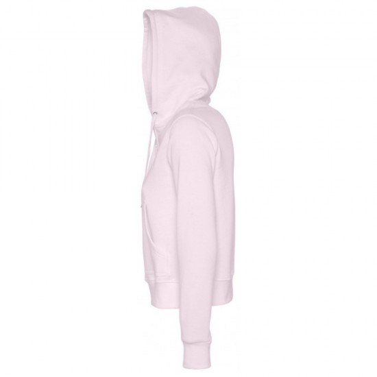 Худі на блискавці жіноче SOL'S Success пудрово-рожевий - 48000141M