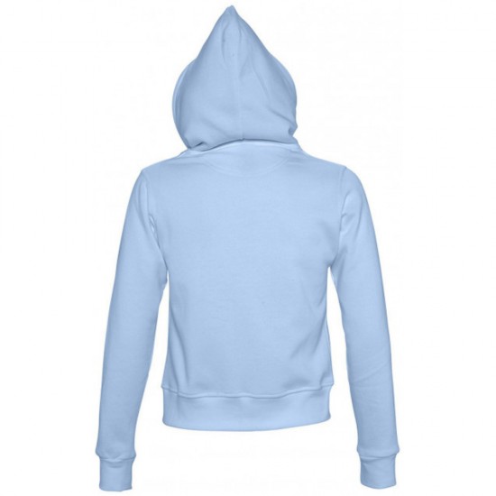Худі на блискавці жіноче SOL'S Success блакитний - 48000220S