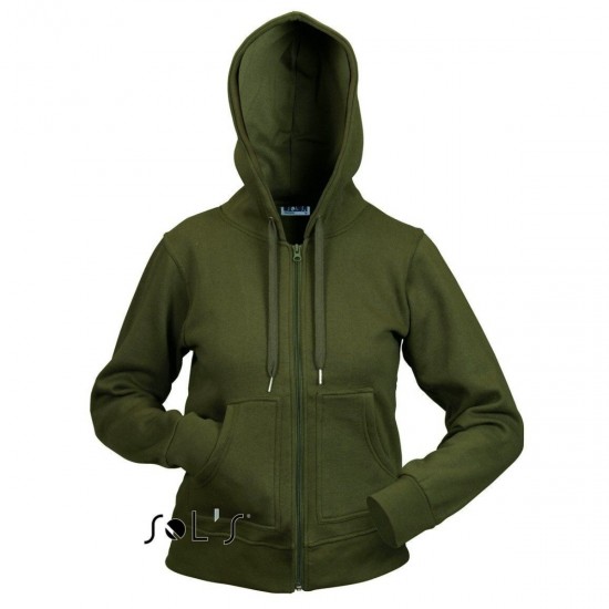 Худі на блискавці жіноче SOL'S Success армійський - 48000269S Худі на блискавці жіноче SOL'S Success армійський - 48000269S