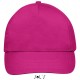 Кепка SOL'S Sunny фуксія - 88110140TUN