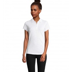 Футболка поло жіноча SOL'S Prime світло-сірий меланж - 005733003XL