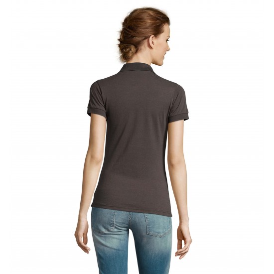 Футболка поло жіноча SOL'S Prime темно-сірий - 00573384S