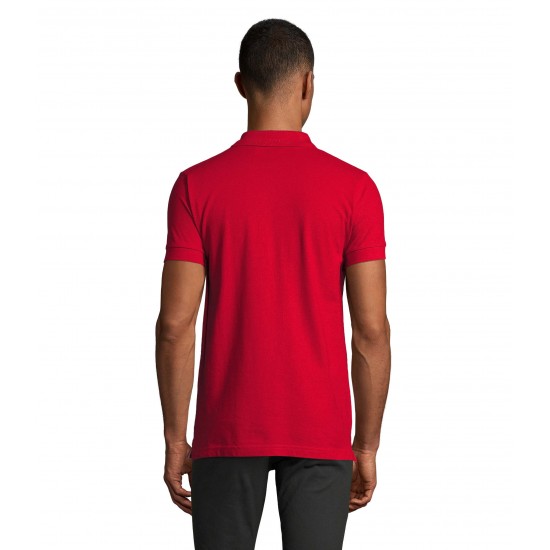Футболка поло чоловіча SOL'S Portland червоний - 00574145S